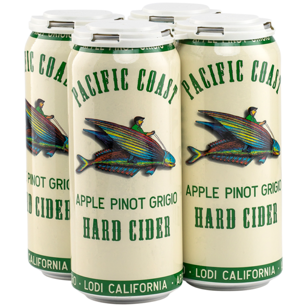 Apple Pinot Grigio Cider cans